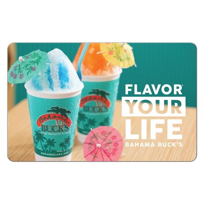 Bahama Buck's $30 Gift Card Multi-Pack, 2 x $15