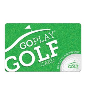 Go Play Golf $100 Email Delivery Gift Card