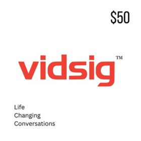 Vidsig $50 Email Delivery Gift Card