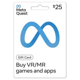 Meta Quest $25 Value Gift Card 
