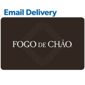 Fogo de Chao $100 Email Delivery Gift Card