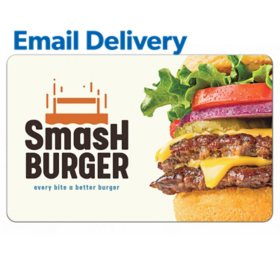 Smashburger $50 Email Delivery Gift Card