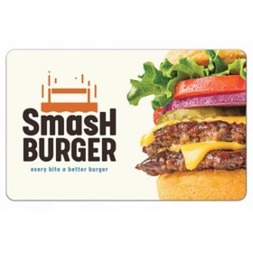 Smashburger $50 Email Delivery Gift Card