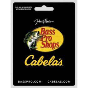 Bass Pro + Cabela's $50 Gift Card