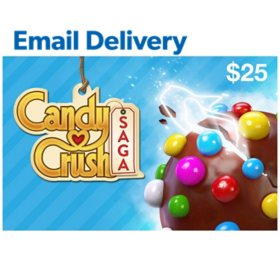 Candy Crush $25 Email Delivery Gift Card