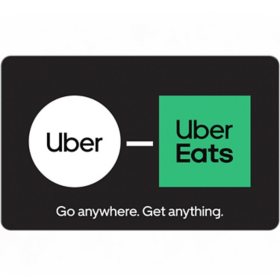 Uber $100 Email Delivery Gift Card