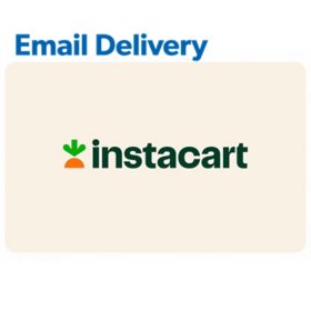 Instacart $100 Email Delivery Gift Card