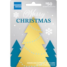 American Express Merry Christmas $50 Gift Card