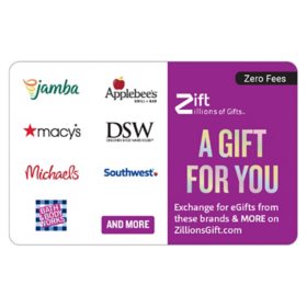 Zift Zillions of Gifts Purple Gift $50 Email Delivery Gift Card