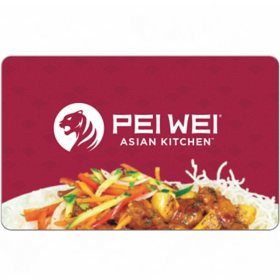 Pei Wei $50 Email Delivery Gift Card