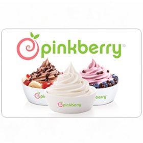 Pinkberry $30 Email Delivery Gift Card