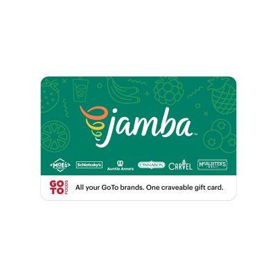 Jamba Juice $25 Email Delivery Gift Card