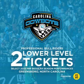 PBR Cowboy Days, Two (2) Lower Level Tickets eVoucher