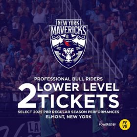 PBR Maverick Days, Two (2) Lower Level Tickets eVoucher