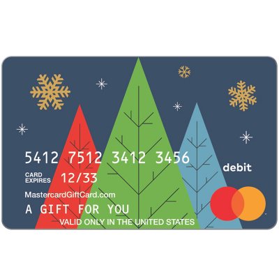 Mastercard Holiday $100 Email Delivery Gift Card