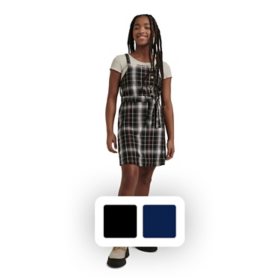 Limited Too Girls Plaid Jumper Dress