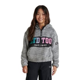 Limited Too Girls Sherpa Half Zip