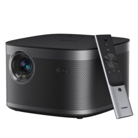 XGIMI Horizon Pro 4K Projector, 1500 ISO Lumens, Android TV 10.0 Movie Projector with Integrated Harman Kardon Speakers, Auto Keystone Screen Adaption Home Theater Projector X-Desktop Stand Pro