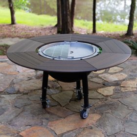 Gather Grills Tailgating Charcoal Grill and Fire Pit