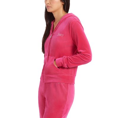 Juicy Couture Velour Jacket Vixen Pink M