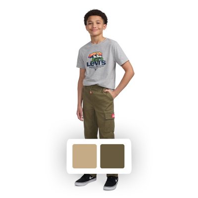 Levi s Boys Twill Cargo Pant Sam s Club
