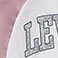 Pink, variant on Levi's Girls Long Sleeve Raglan Top