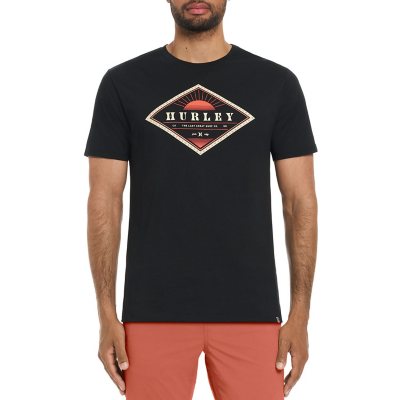 Hurley Men's All Day Graphic Tee Black M