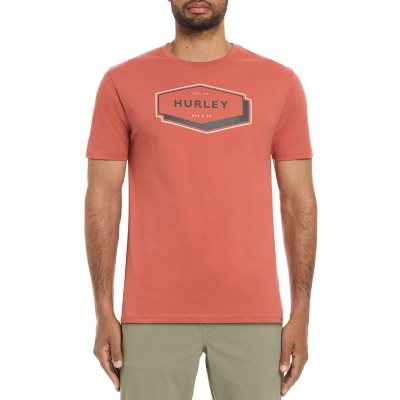 Hurley Men's All Day Graphic Tee Redwood 3XL