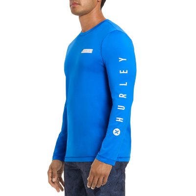 Hurley Men s Long Sleeve UPF Tee Sam s Club