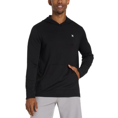 Hurley Men's Mesh Hooded Uv Tee Black S:- Black, S