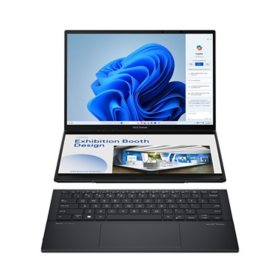 ASUS Zenbook DUO 14" WUXGA OLED Dual Touchscreen Windows Laptop | Intel Core Ultra 7 | 16GB RAM | 1TB SSD | 2-Year Warranty + 1-Year Accidental Damage Protection