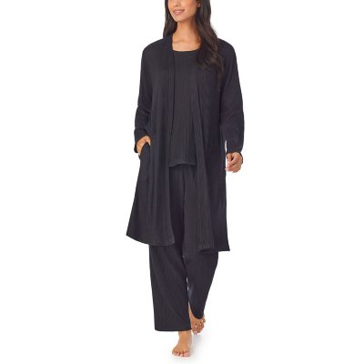 Cuddl Duds Ladies 3 Piece Ribbed Lounge Set Sam s Club