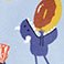 Blue Food Monster, variant on Carter's Infant & Toddler Boys Fleece Footie Pajama
