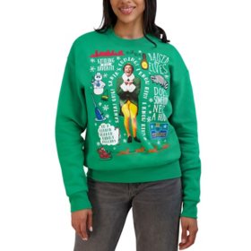 Licensed Elf Adults' Talking Sweatshirt