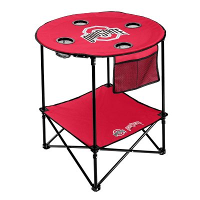 Logo Brands Ohio State Buckeyes 27.6' Round Tailgate Table