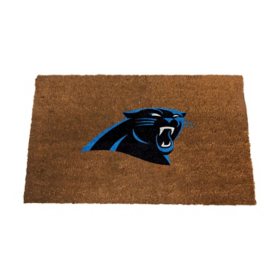 Logo Brands Carolina Panthers Door Mat