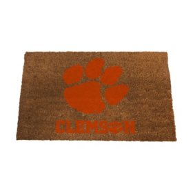 Logo Brands Clemson Tigers Doormat
