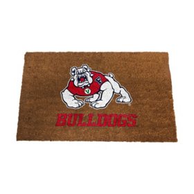 Logo Brands Fresno State Bulldogs Doormat