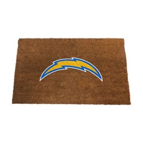 Logo Brands LA Chargers Door Mat