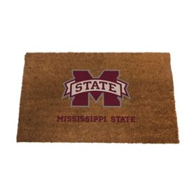 Logo Brands Mississippi State Bulldogs Doormat