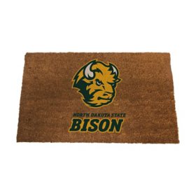 Logo Brands North Dakota St Bison Doormat