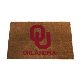 Logo Brands Oklahoma Sooners Doormat