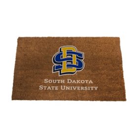 Logo Brands South Dakota State Jackrabbits Doormat