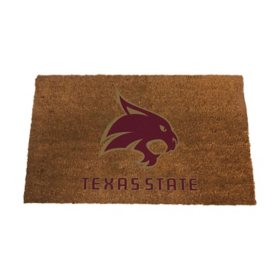 Logo Brands Texas State Bobcats Doormat