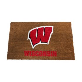 Logo Brands Wisconsin Badgers Doormat
