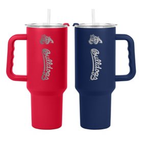 Logo Brands Officially Licensed NCAA 40 oz. Tumbler 2- Pack (Assorted Teams)