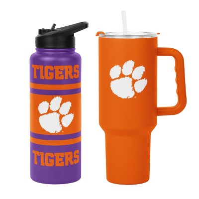 Logo Brands Clemson Tigers Tumbler Set