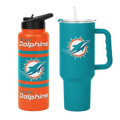 Logo Brands Miami Dolphins Tumbler Set