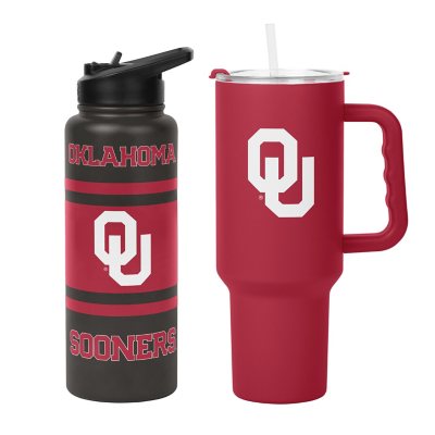 Logo Brands Oklahoma Sooners Tumbler Set