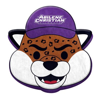 Logo Brands Abilene Christian Wildcats Puff Pillow